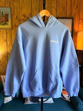 Sisters Periwinkle Blue Hoodie Sweatshirt